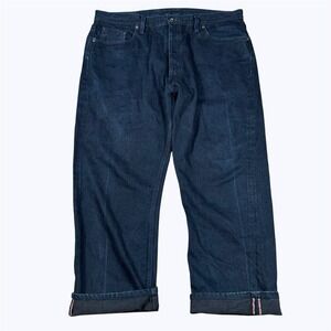 3sixteen CS-120xk Classic Straight Rinsed Indigo Kibata Japan Selvedged Jeans 38